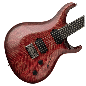 PRS Tekton Electric Guitar, black satin neck - Fuchsia Aura