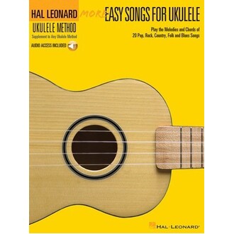 Hal Leonard Ukulele More Easy Songs Bk/Online Audio