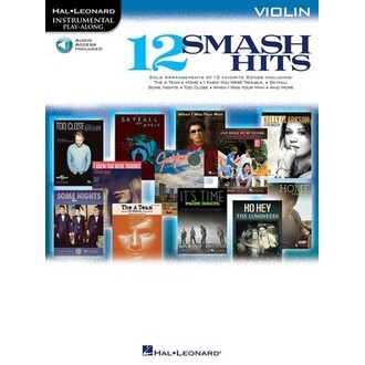 12 Smash Hits Violin Bk/CD