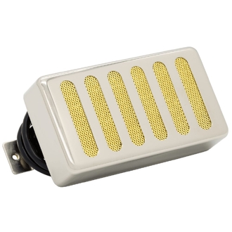 Seymour Duncan SH 6B Duncan Distortion Model Gold Mesh Cover Bridge