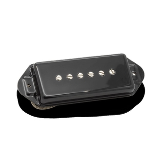 Seymour Duncan Antiquityª P90 Dog Ear Bridge Black Unaged
