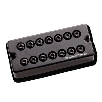 Seymour Duncan Invader Active Mount Humbucker 7 String Neck Black