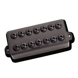 Seymour Duncan Invader Passive Mount Humbucker 7 String Neck Black Cover