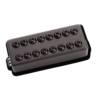 Seymour Duncan Invader Passive Mount Humbucker 8 String Neck Black Cover
