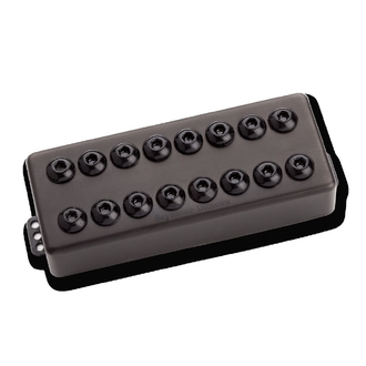 Seymour Duncan Invader Passive Mount Humbucker 8 String Bridge Black Cover