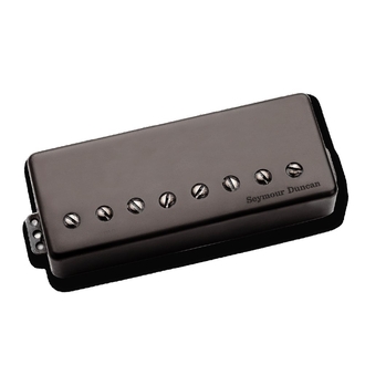 Seymour Duncan Pegasus Passive Mount Bridge Humbucker 8 String Black Cover