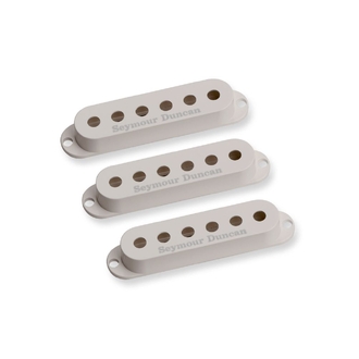 Seymour Duncan Strat Cover Set Parchment With Logo