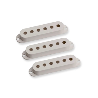 Stratocaster Pickup Covers Parchment Colour without Seymour Duncan logo