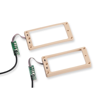 Seymour Duncan Triple Shot Mounting Rings Arched Set Cream