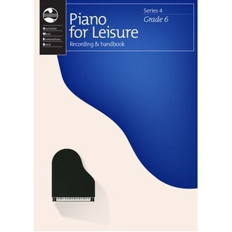 Piano For Leisure Recording and Handbook Grade 6 Series 4 AMEB