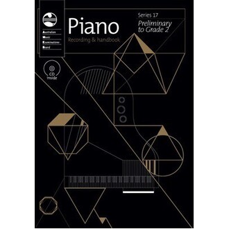 Piano Recording and Handbook Preliminary to Grade 2 Series 17 AMEB