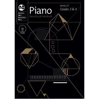 Piano Recording and Handbook Grades 3-4 Series 17 AMEB
