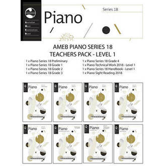 AMEB Piano Teachers Pack Level 1 Series 18