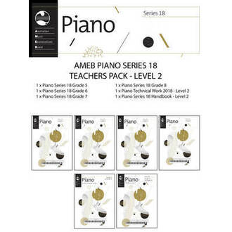 AMEB Piano Teachers Pack Level 2 Series 18