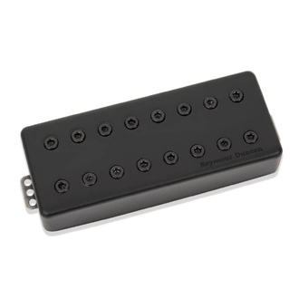 Seymour Duncan Signature Mark Holcomb Scarlet Passive 8 string Neck Humbucker  - Black Cover