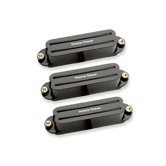 Seymour Duncan Set SCR-1 Cool Rails for Strat Black