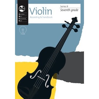 Violin Recording and Handbook Grade 7 Series 9 Bk/CD AMEB
