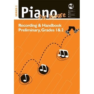 Piano For Leisure Recording and Handbook Preliminary to Grades 1-2 Series 2 Bk/CD AMEB