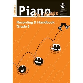 Piano For Leisure Recording and Handbook Grade 6 Series 2 Bk/CD AMEB