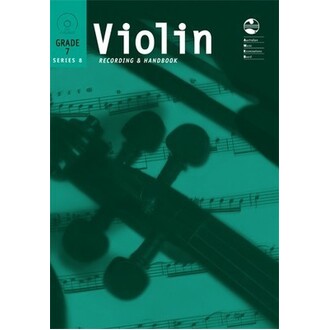 Violin Recording and Handbook Grade 7 Series 8 Bk/CD AMEB