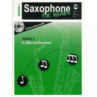 Saxophone For Leisure Grade 2 Eb Series 1 Bk/CD AMEB