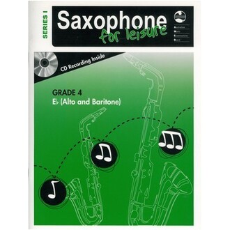 Saxophone For Leisure Grade 4 Eb Series 1 Bk/CD AMEB