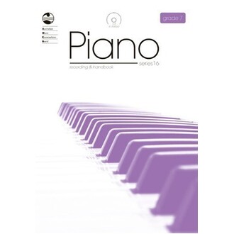 Piano Recording and Handbook Grade 7 Series 16 Bk/CD AMEB