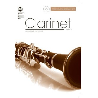 Clarinet Recording and Handbook Preliminary to Grade 2 Series 3 Bk/CD AMEB