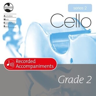 Cello Grade 2 Series 2 Recorded Accompaniments CD AMEB