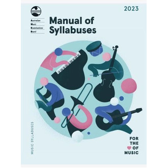 AMEB 2023 Manual Of Syllabuses