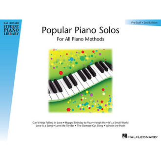 HLSPL Popular Piano Solos Pre-Staff Level 2nd Edition