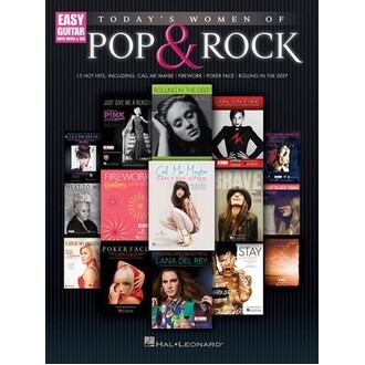 Todays Women Of Pop & Rock Easy Guitar