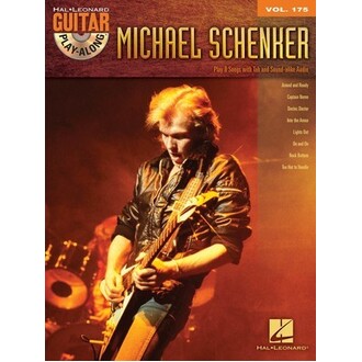 Michael Schenker Guitar Play-Along Vol 175 Bk/CD