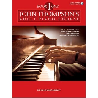 John Thompson's Adult Piano Course Book 1 Bk/Online Audio