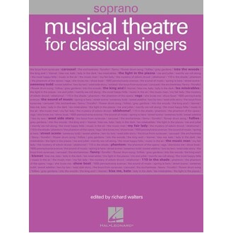 Musical Theatre For Classical Singers Soprano