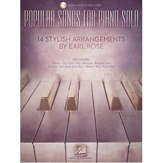Popular Songs For Piano Solo Bk/Online Audio
