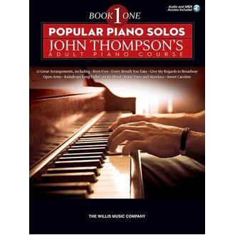 Popular Piano Solos Book 1 Bk/Online Audio