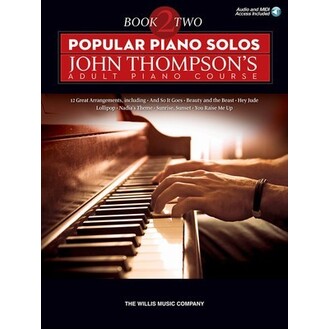 Popular Piano Solos Book 2 Bk/Online Audio