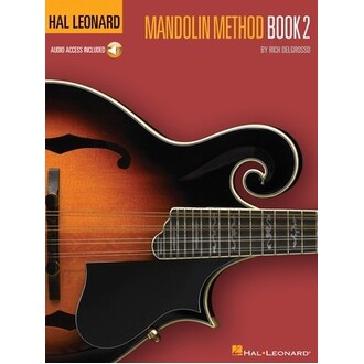 Hal Leonard Mandolin Method Book 2 Bk/Online Audio