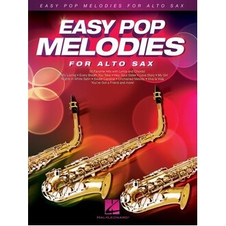 Easy Pop Melodies For Alto Sax