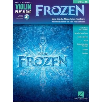 Frozen Violin Play-Along Vol 48 Bk/Online Audio