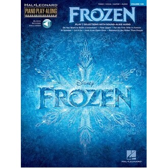 Frozen Piano Play-Along Vol 128 Bk/Online Audio