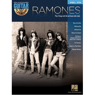 Ramones Guitar Play-Along Vol 179 Bk/CD