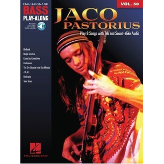 Jaco Pastorius Bass Play-Along Vol 50 Bk/Online Audio