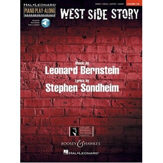 West Side Story Piano Play-Along Vol 130 Bk/Online Audio