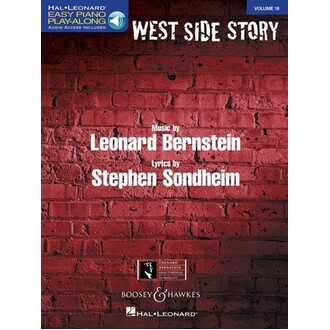 West Side Story Easy Piano Play-Along Vol 18 Bk/Online Audio