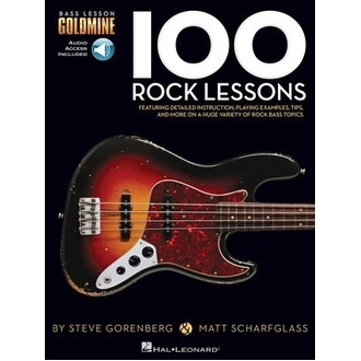 100 Rock Lessons Bk/Online Audio