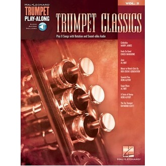 Trumpet Classics Trumpet Play-Along Vol 2 Bk/Online Audio