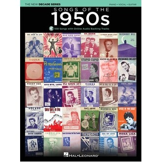 Songs Of The 1950s Piano/Vocal/Guitar Bk/Online Audio