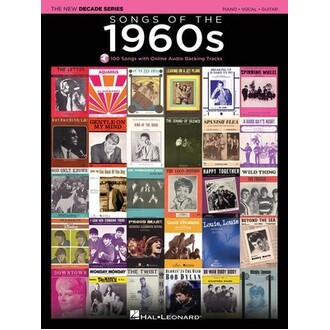 Songs Of The 1960s Pvg Bk/Online Audio